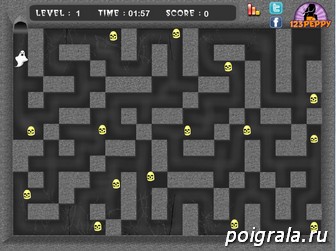 Картинка к игре Лабиринт с привидениями
